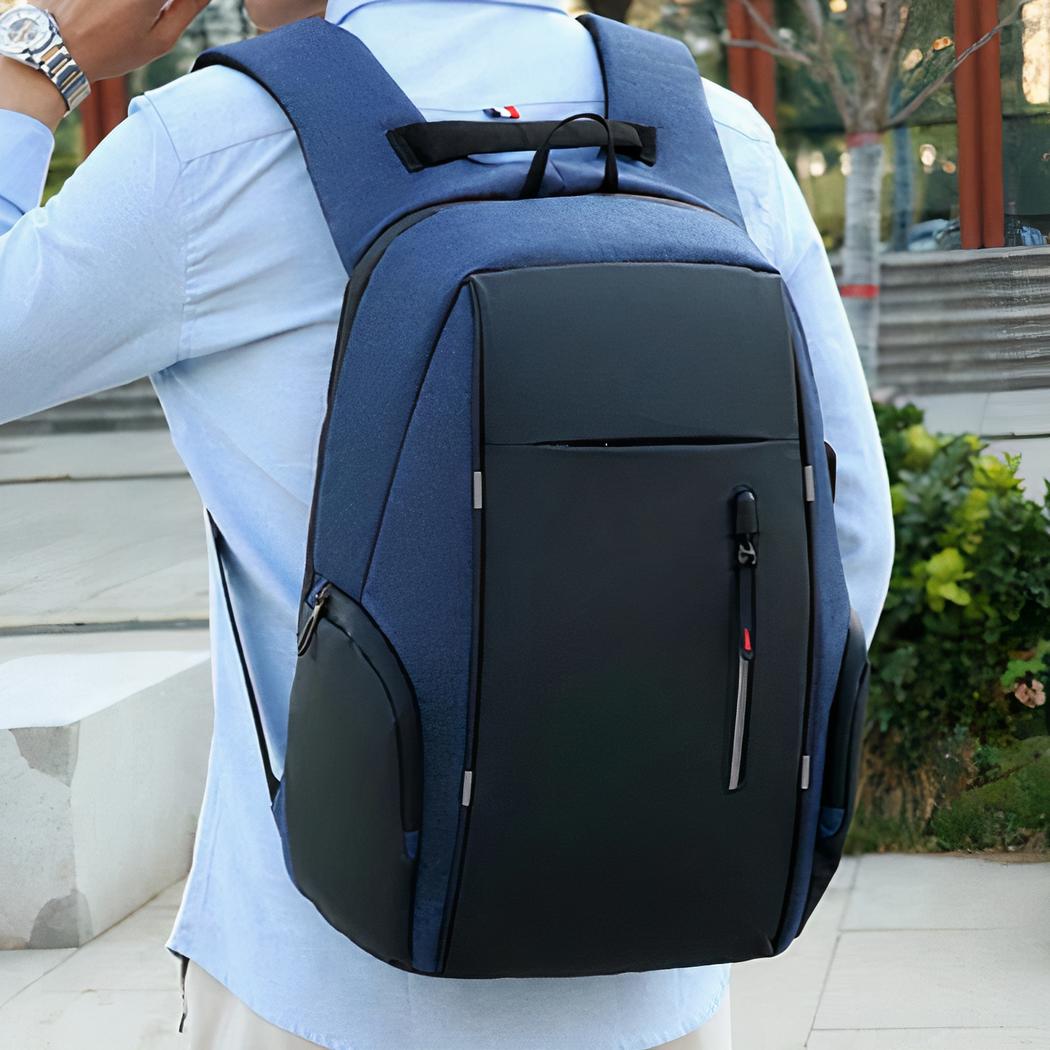 Marcherelle™ – Sac à Dos Imperméable Avec Chargeur USB et Poche pour Ordinateur