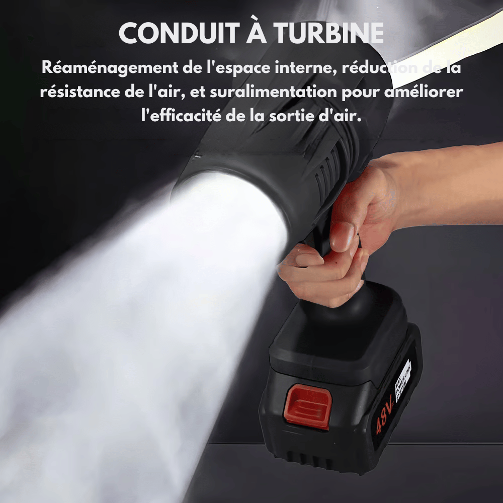 Marcherelle™ – Souffleur Sans Fil Puissant & Léger pour Feuilles et Débris