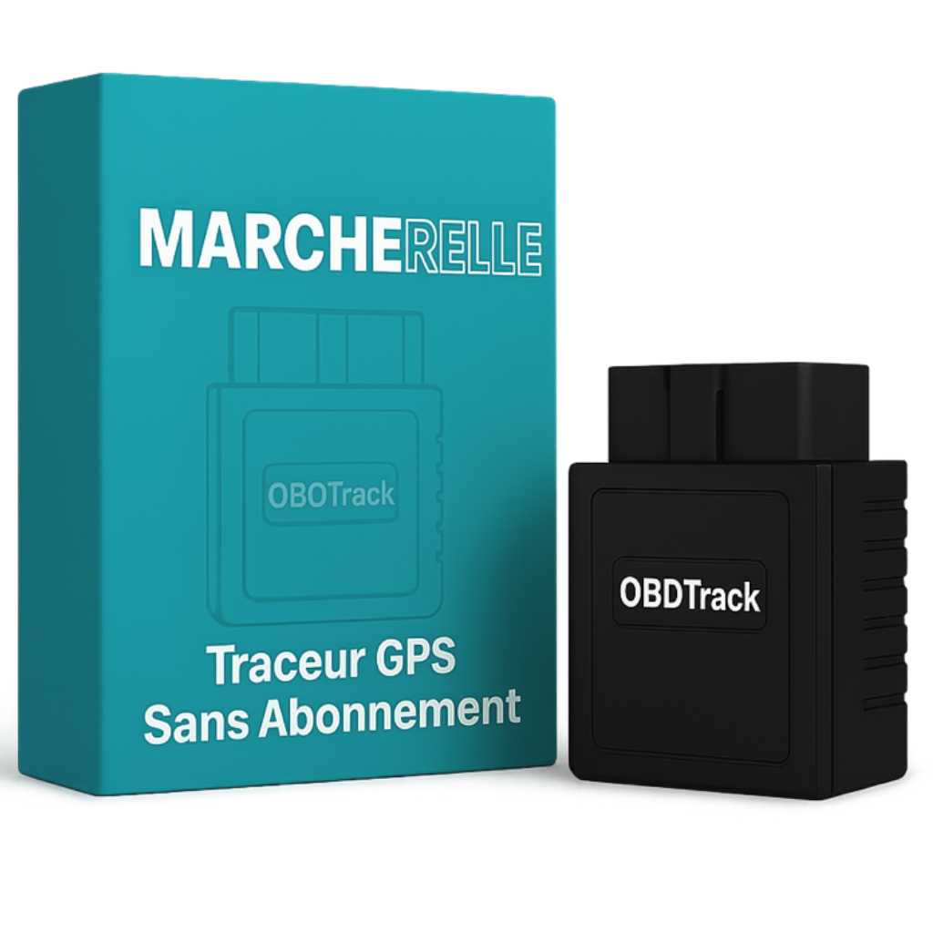 Marcherelle™ – Traceur GPS Voiture Sans Abonnement Suivi en Temps Réel