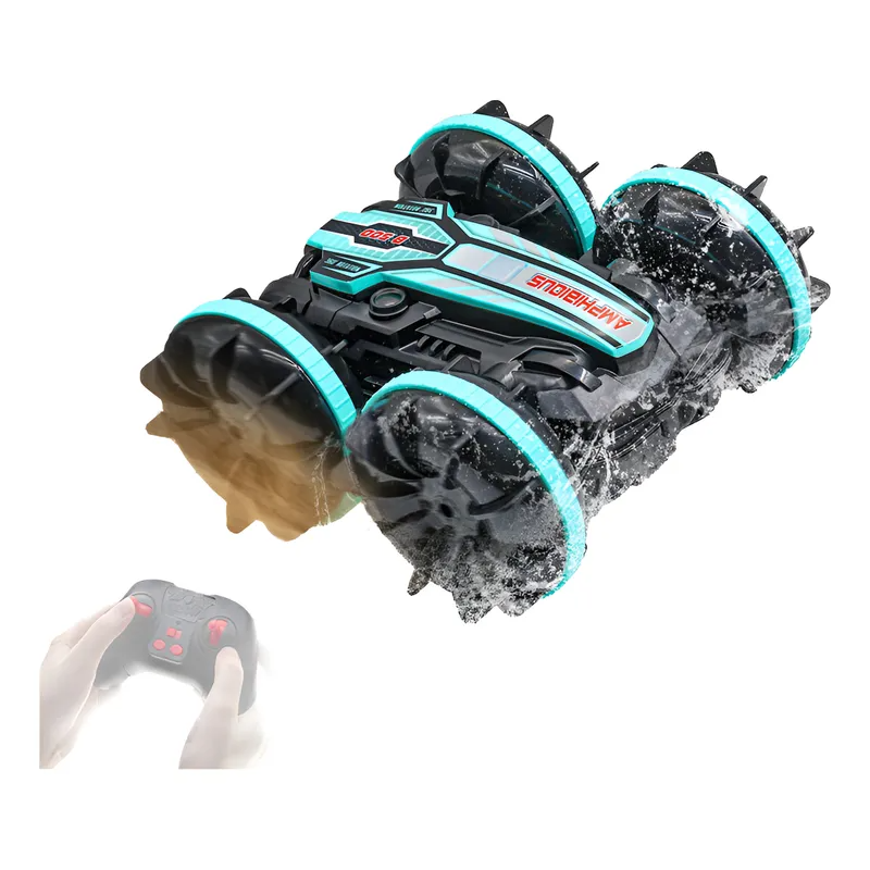 Marcherelle™ – Voiture Tout Terrain Télécommandée avec Conception Amphibie et Vitesse de 15 km/h