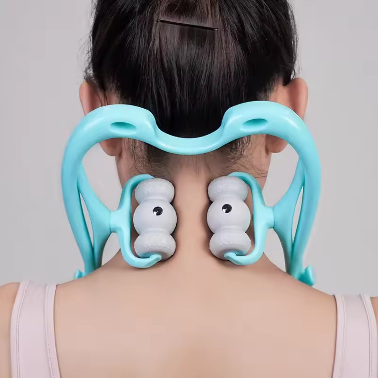 6-Roller Electric Neck and Back Massager for Relaxation