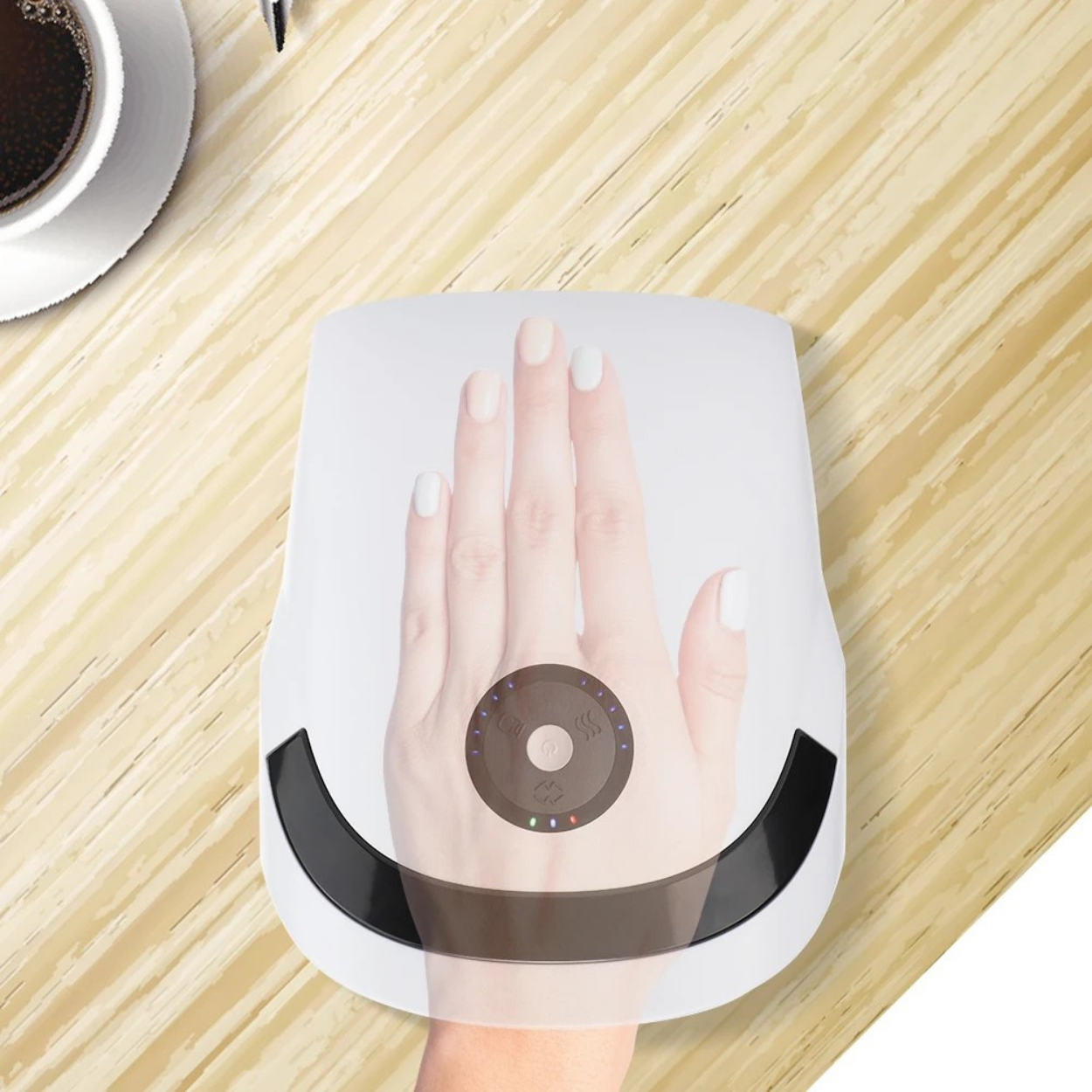 Electric Hand Massager with Heat and Relaxing Massage