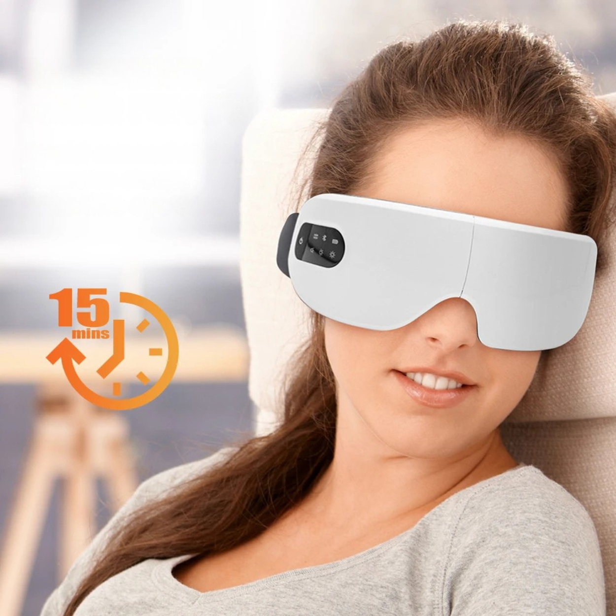 Electronic Eye Massager with Bluetooth and Massage Function