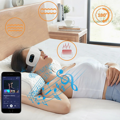 Electronic Eye Massager with Bluetooth and Massage Function
