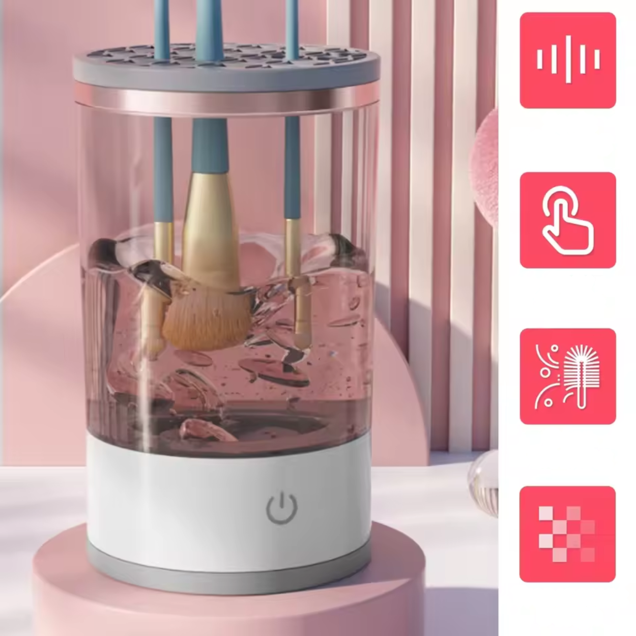 Ultrasonic Cleaner for Makeup Brushes