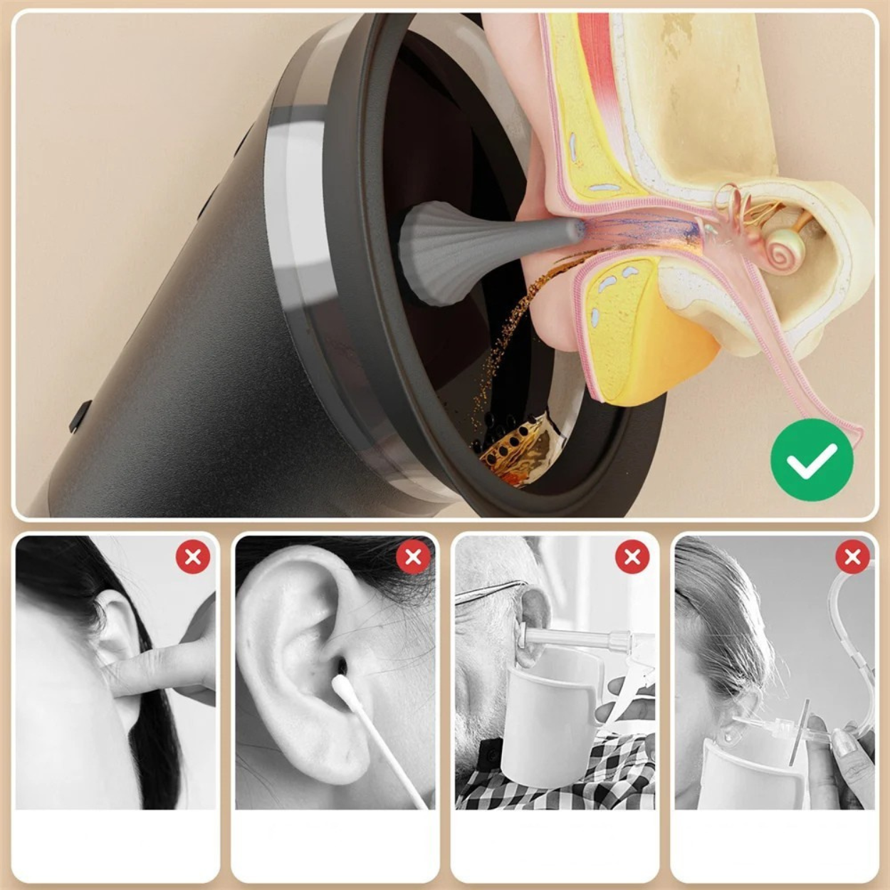 Electronic Ear Cleaner for Removing Earwax