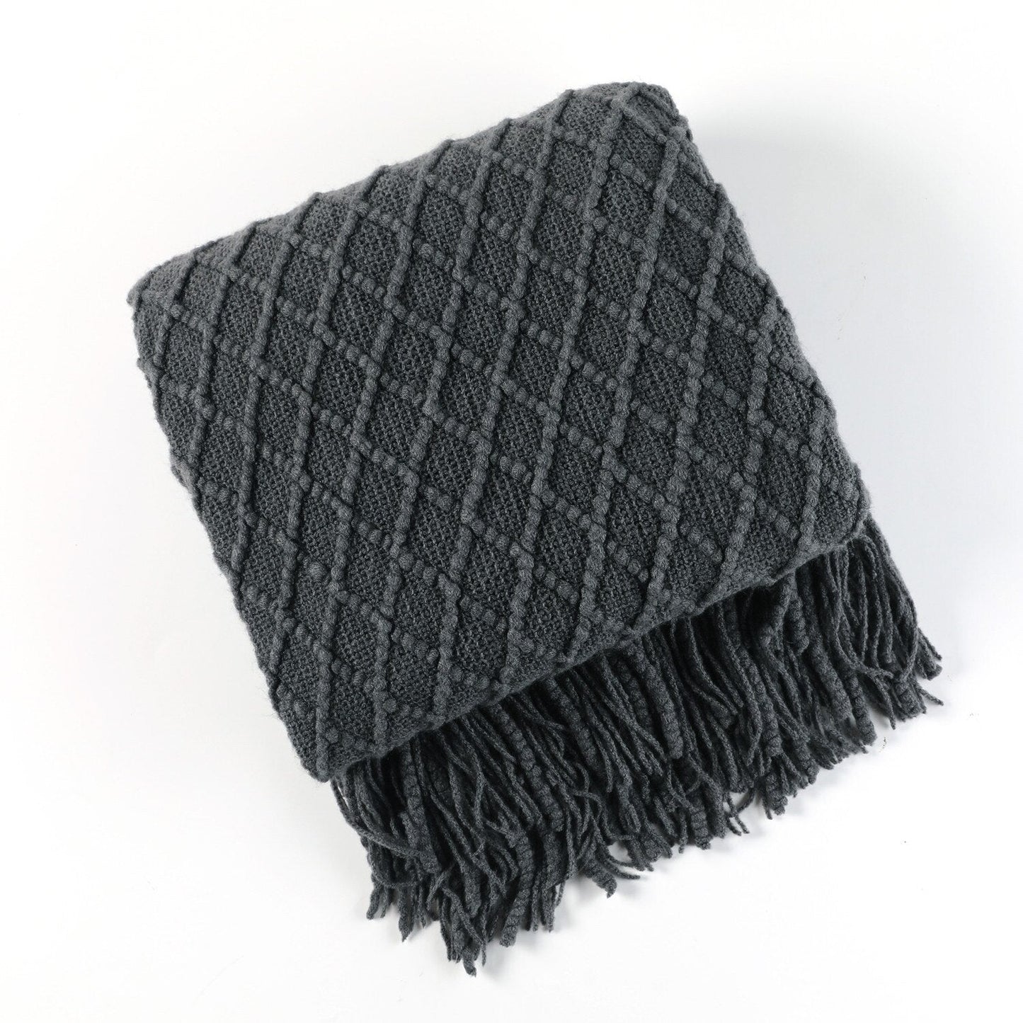 Cozy Knitted Blanket for a Warm Interior
