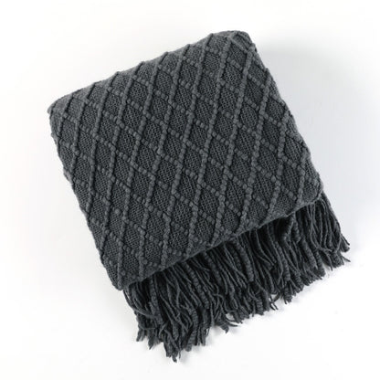 Cozy Knitted Blanket for a Warm Interior