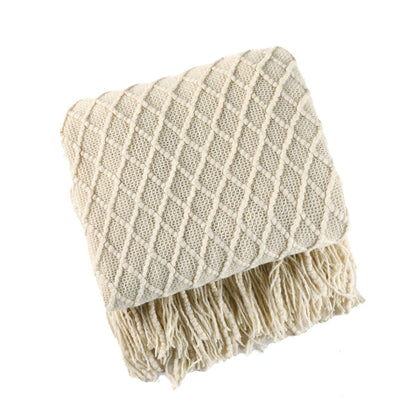 Cozy Knitted Blanket for a Warm Interior