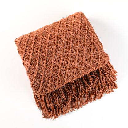 Cozy Knitted Blanket for a Warm Interior