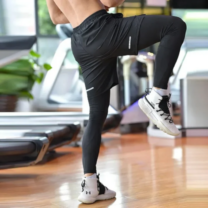 Men's Waterproof and Breathable Running Pants for Sports