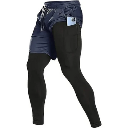 Double-Layer Waterproof and Comfortable Running Pants