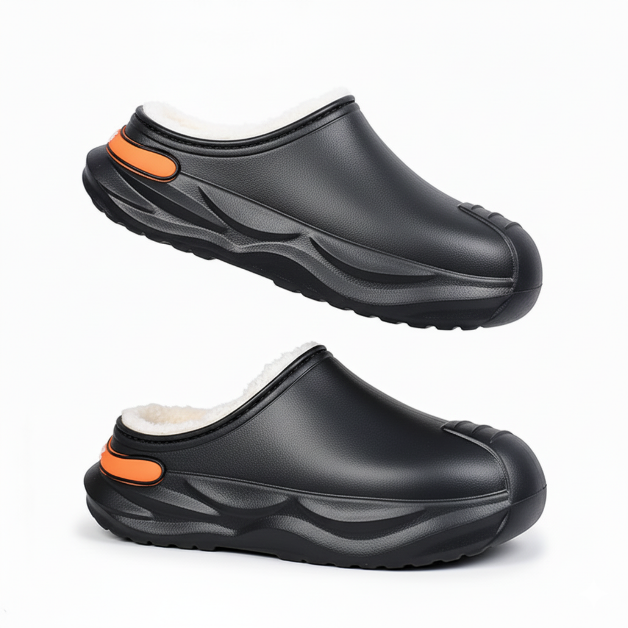 Pantoufles Sabots Hiver Doublés et Confortables - Marcherelle