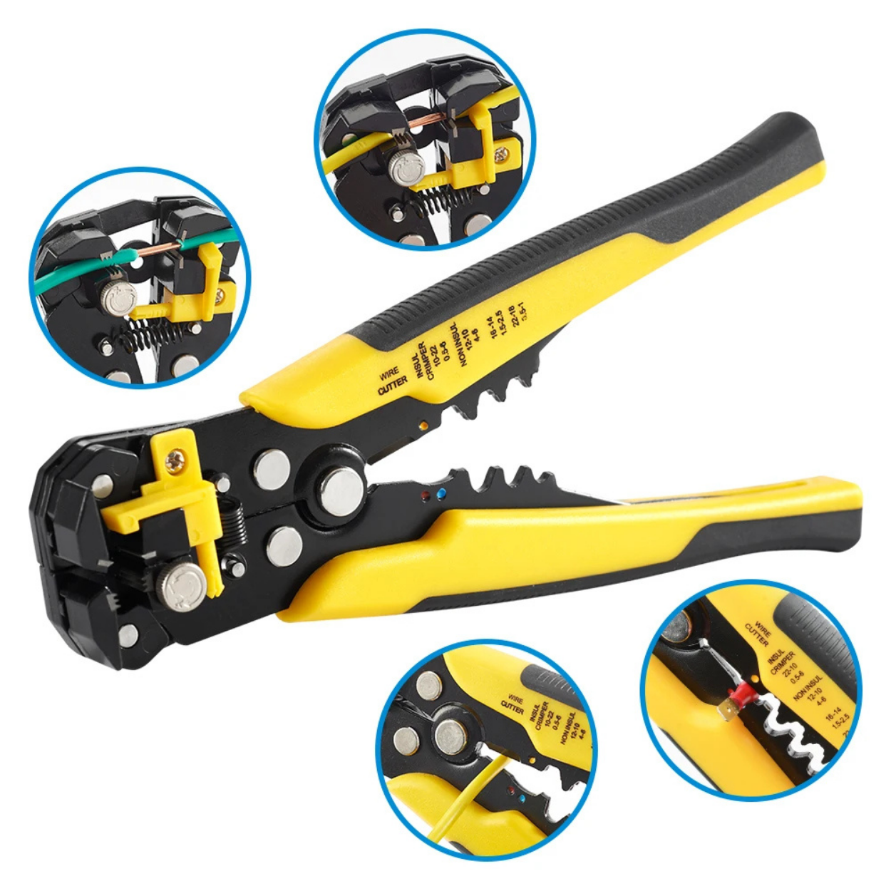 Practical Electric Wire Crimper and Stripper
