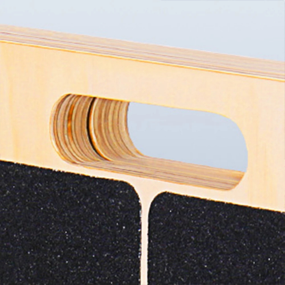 Adjustable Wooden Incline Board for Stretching and Muscle Strengthening