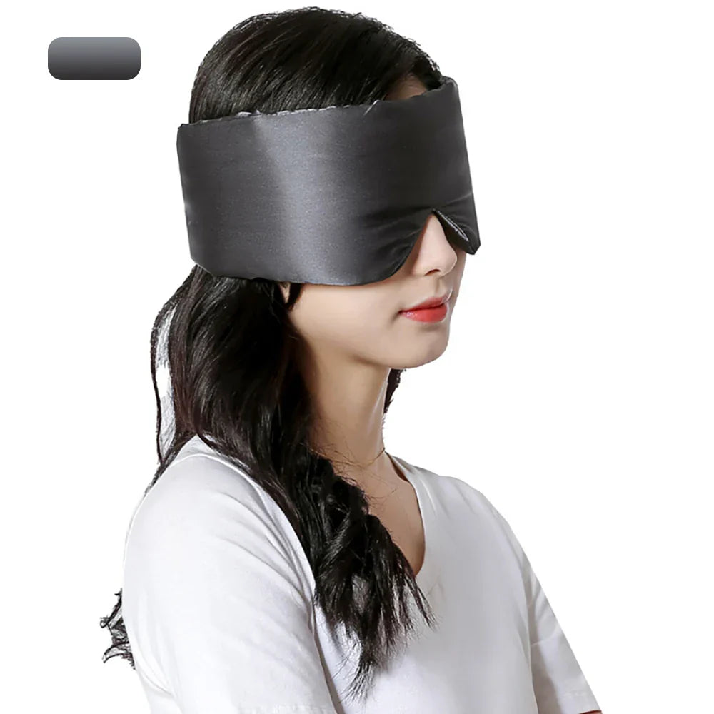 Soft Lavender Silk Night Mask