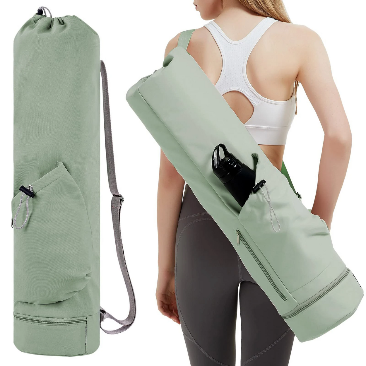 Sports Bag with Water Bottle Compartment