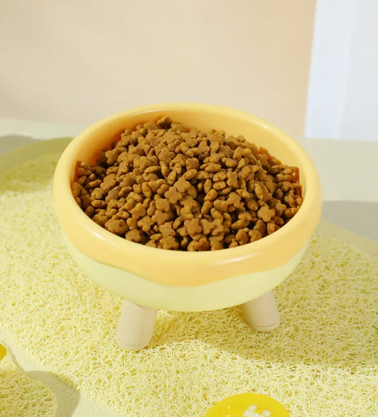 Round Animal Food Bowl