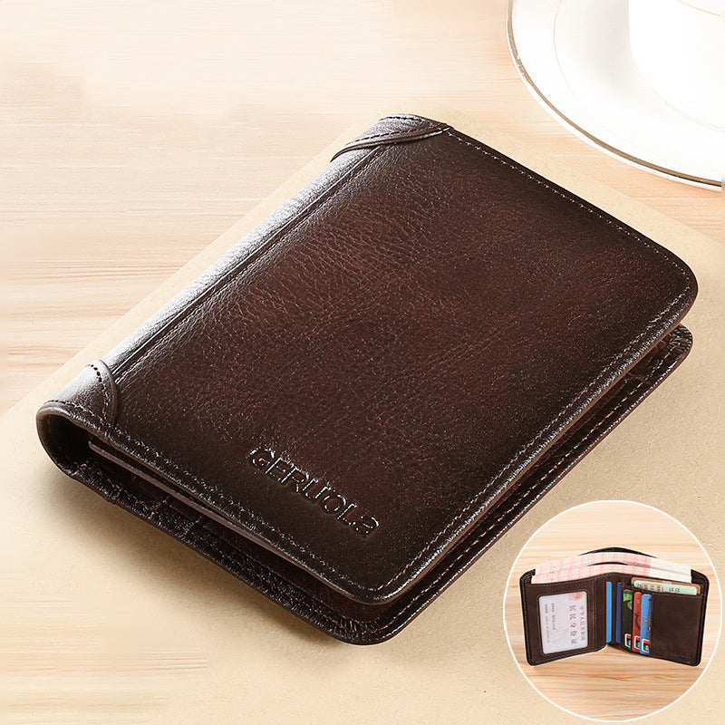 Secure Men's Wallet Anti-Theft