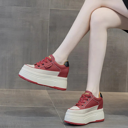 9 cm Platform Elevator Shoes for Modern Women