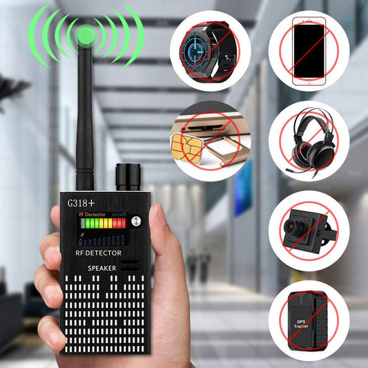 Détecteur de Micros Cachés et Traceurs GPS pour Sécurité Privée - Foivo