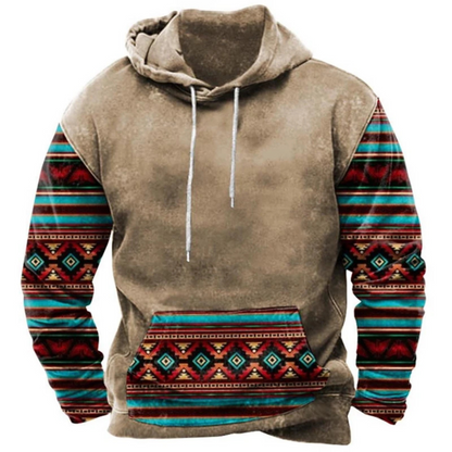 Colorful and Comfortable Printed Streetwear Hoodie