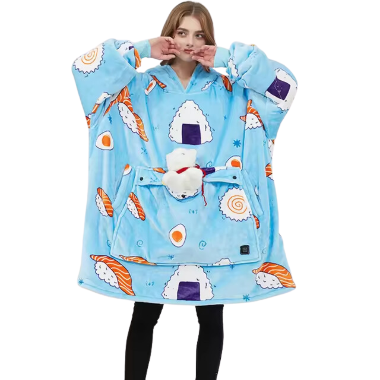 Electric Heated Hoodie with USB Heating