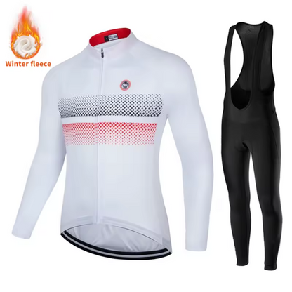 Warm and Lightweight Winter Cycling Suit