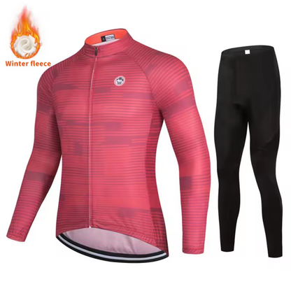 Warm and Lightweight Winter Cycling Suit