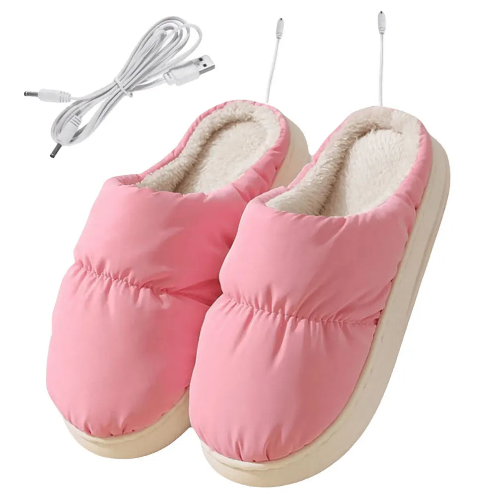 Cozy Winter Electric Heated Slippers