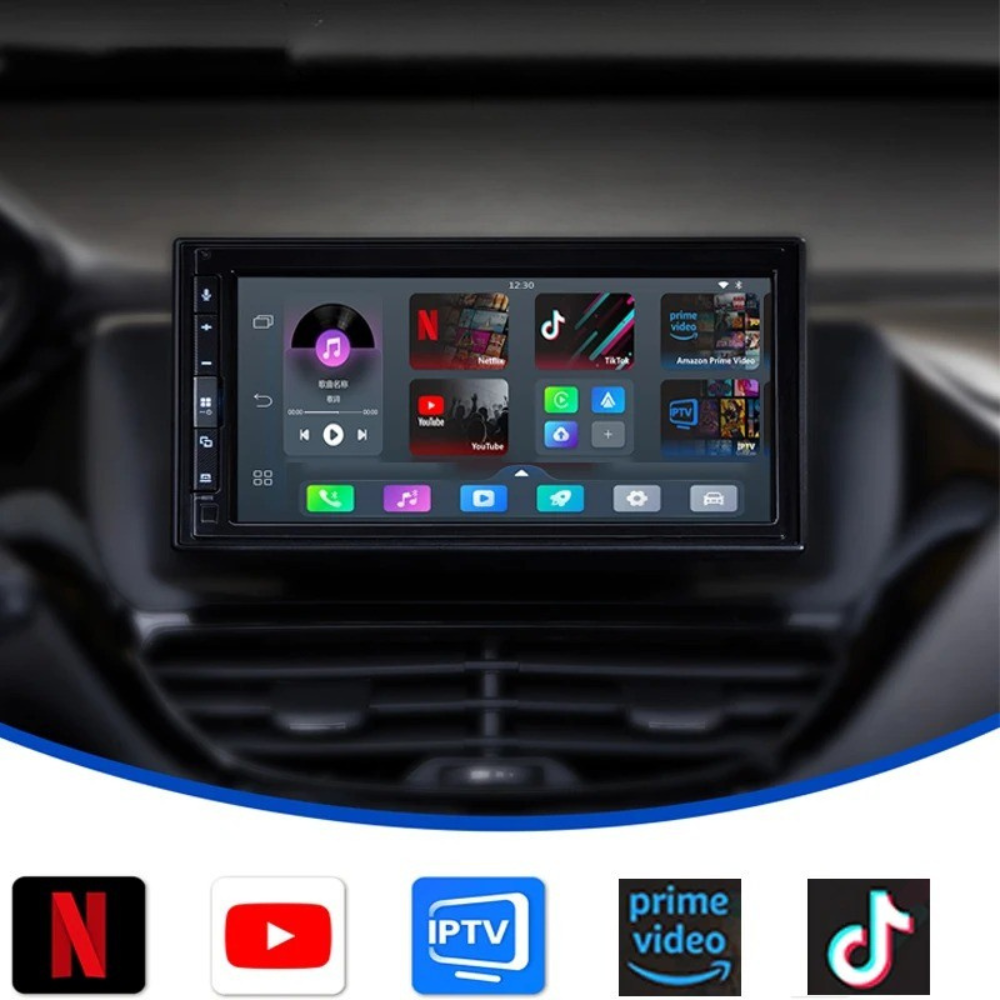 Android 10 Multimedia Box for Car with CarPlay and Android Auto