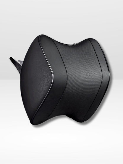 Leather Car Seat Cushion with Adjustable Headrest