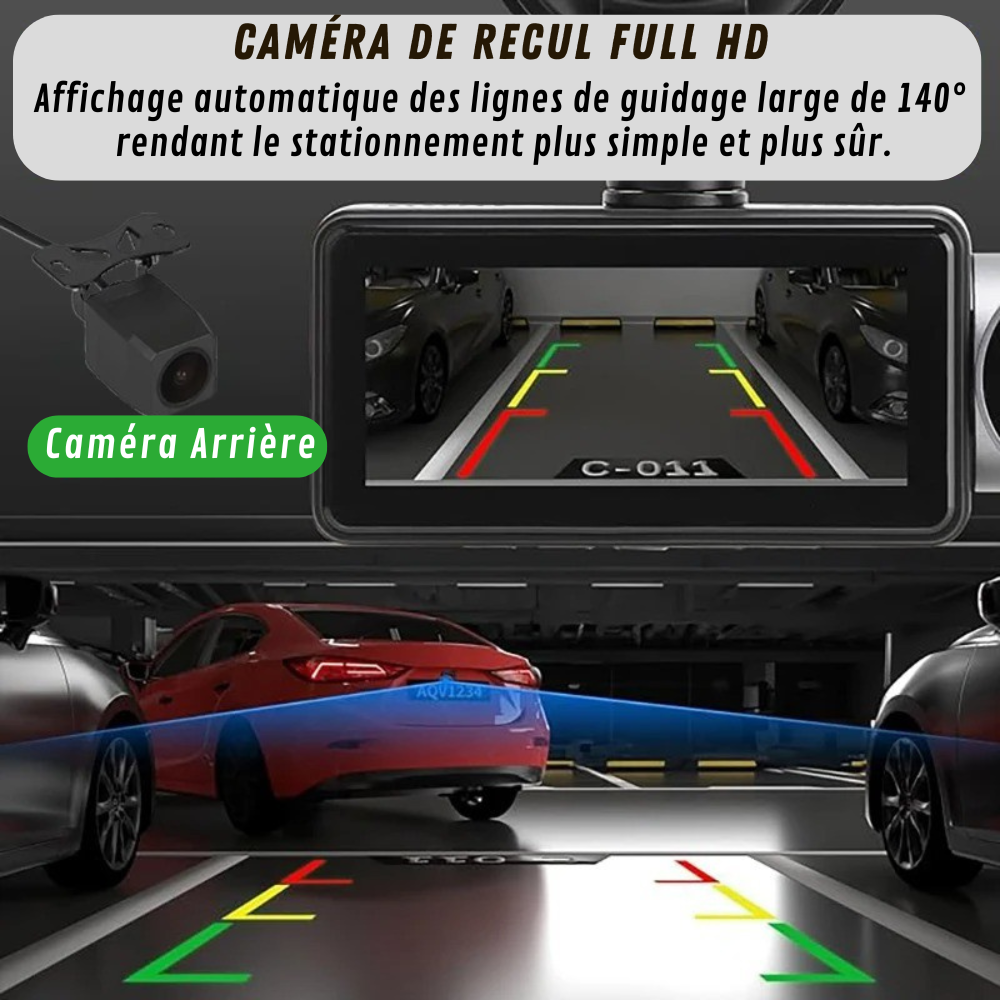 4K HD Car Camera with Continuous Recording