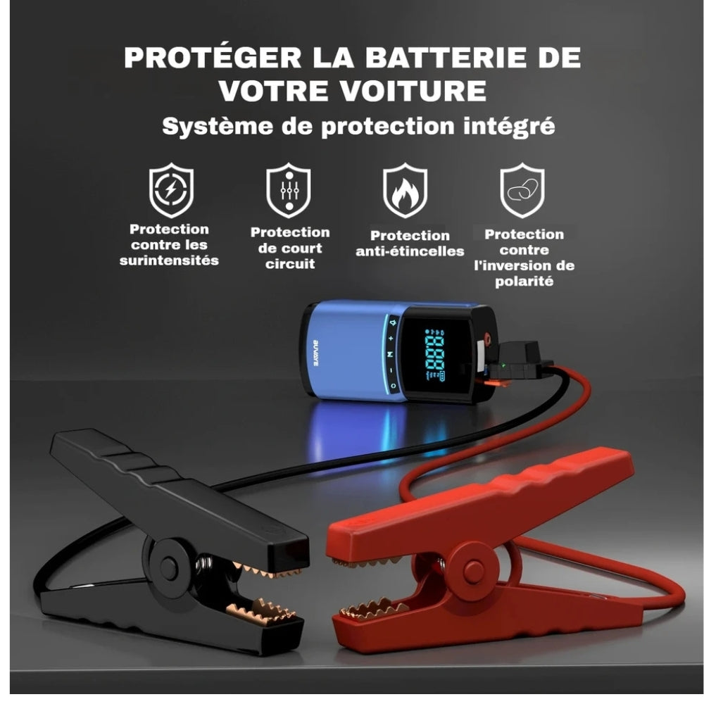 Powerful and Compact Battery Compressor and Booster