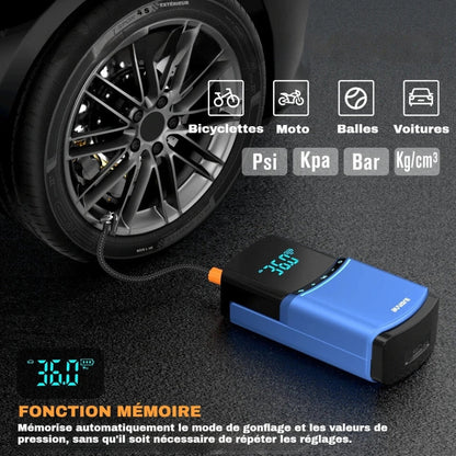 Powerful and Compact Battery Compressor and Booster