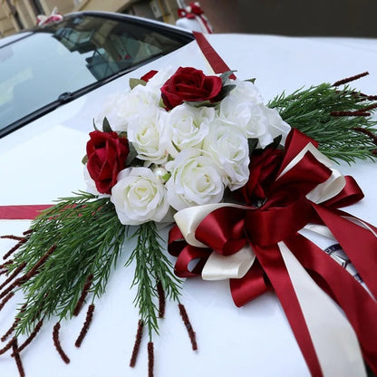 Romantic Wedding Garland for Car