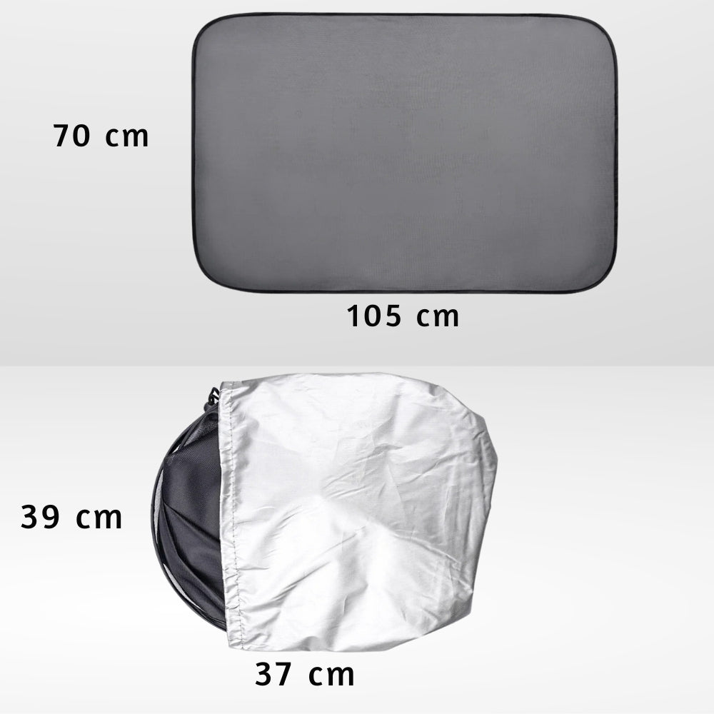 Adjustable UV Screen Roof Window Shade