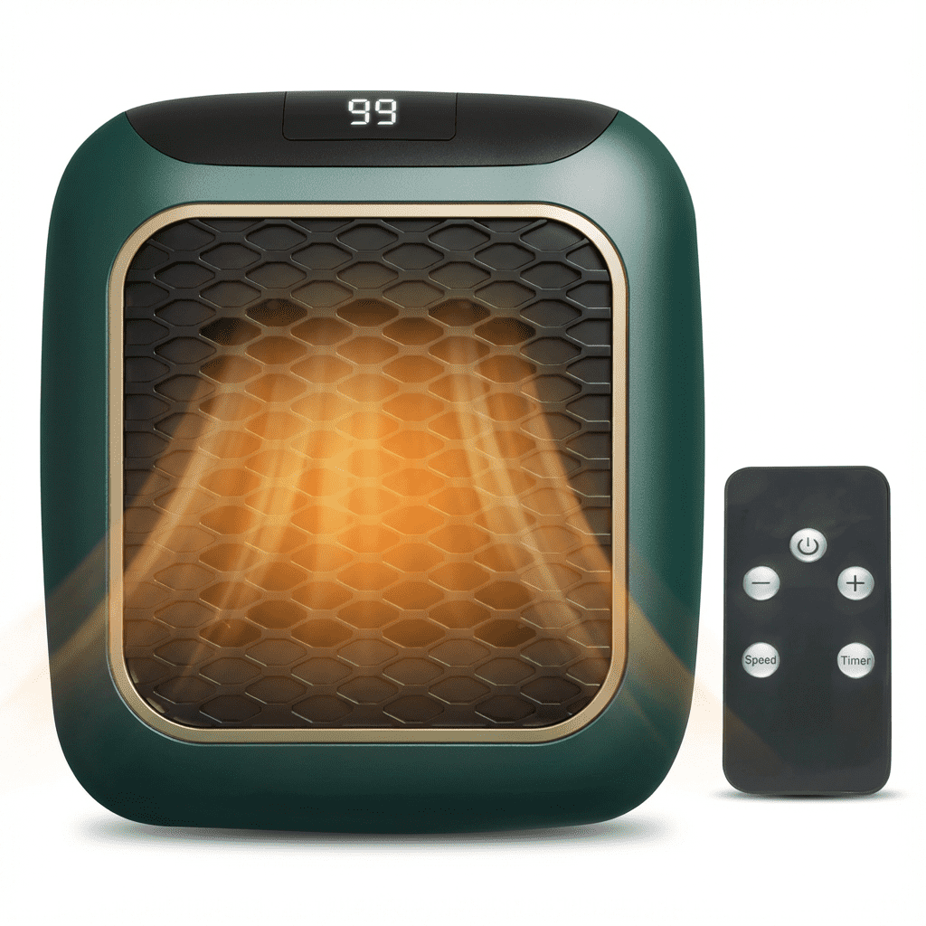 Portable Electric Radiator - Compact Wall Heater