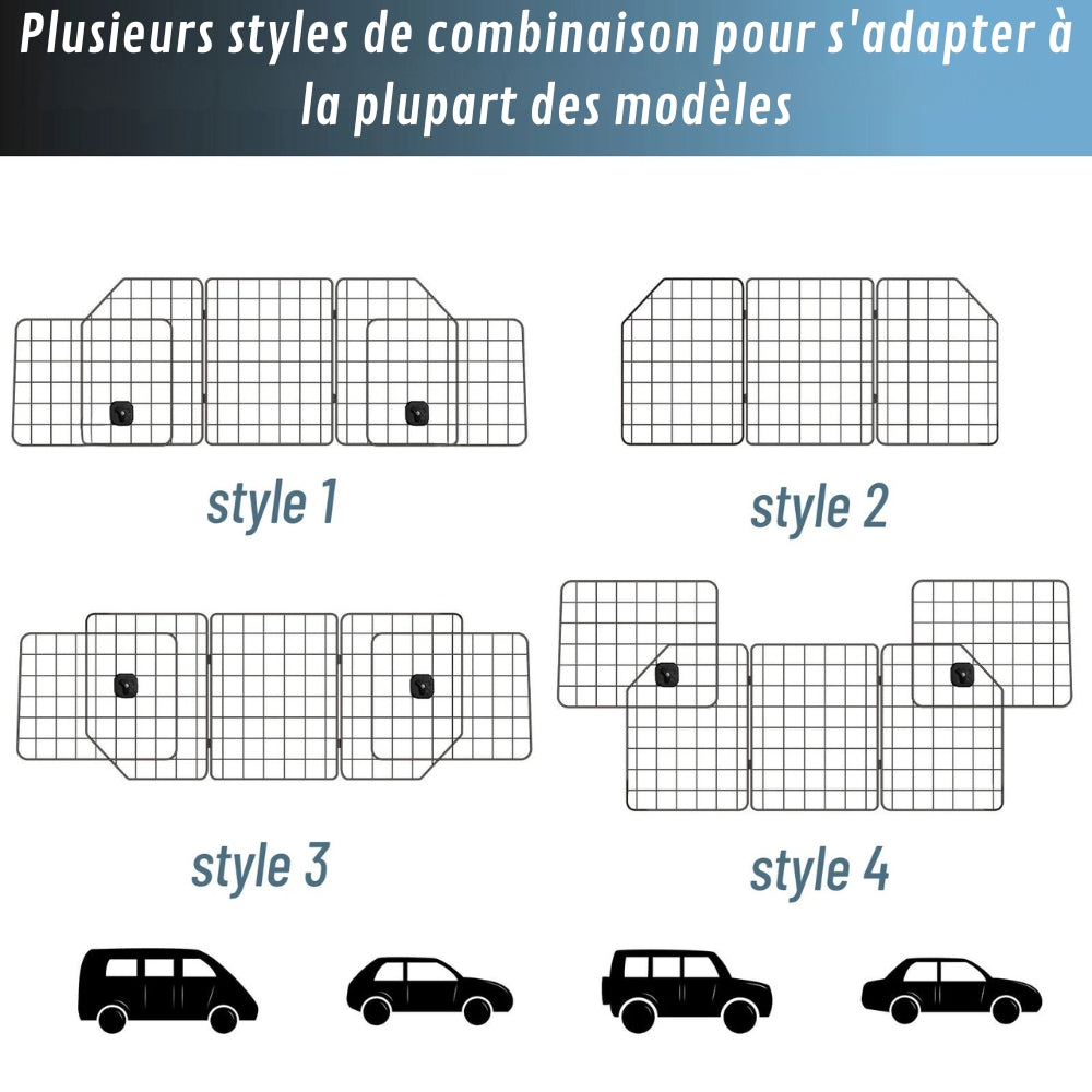 Dog Car Safety Grid