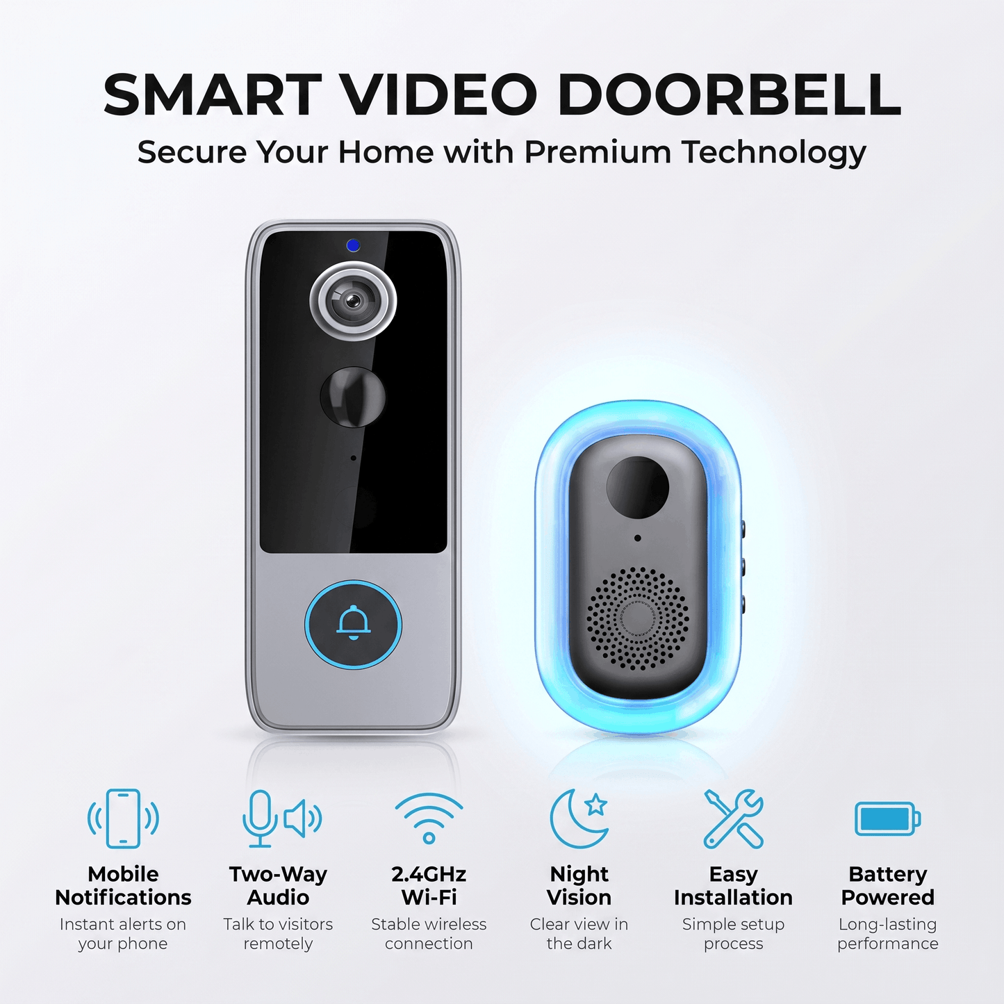Transform Your Home Safety with Marcherelle Camera Doorbell Without Subscription