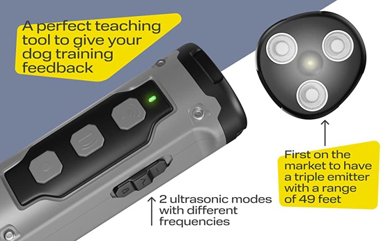 Powerful Ultrasonic Dog Repellent with Extended Range