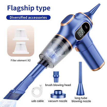 Marcherelle™ – Cordless Car Vacuum Cleaner Cyclonic Suction
