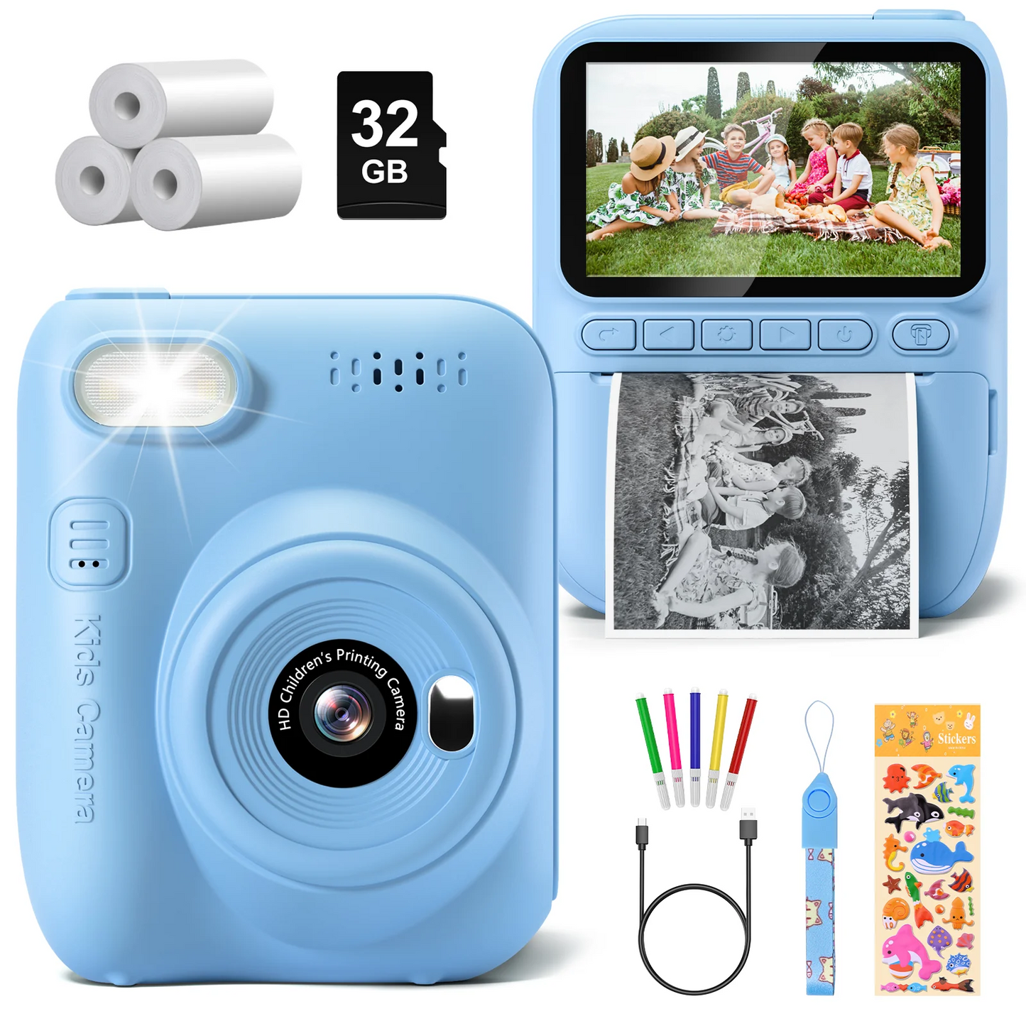 Marcherelle™ – Instant Camera for Children for Playful Creativity