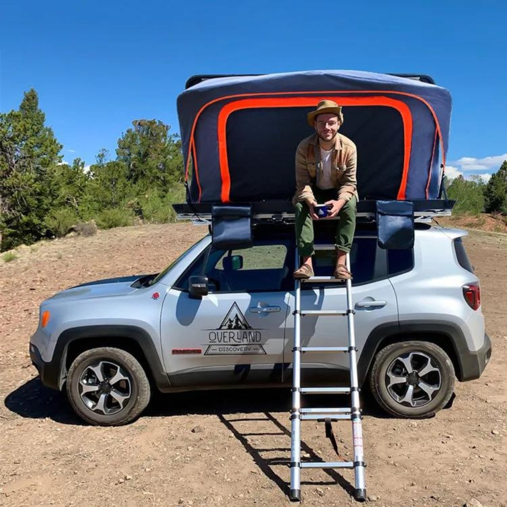 2-Person Roof Tent for Car with Hard Closure