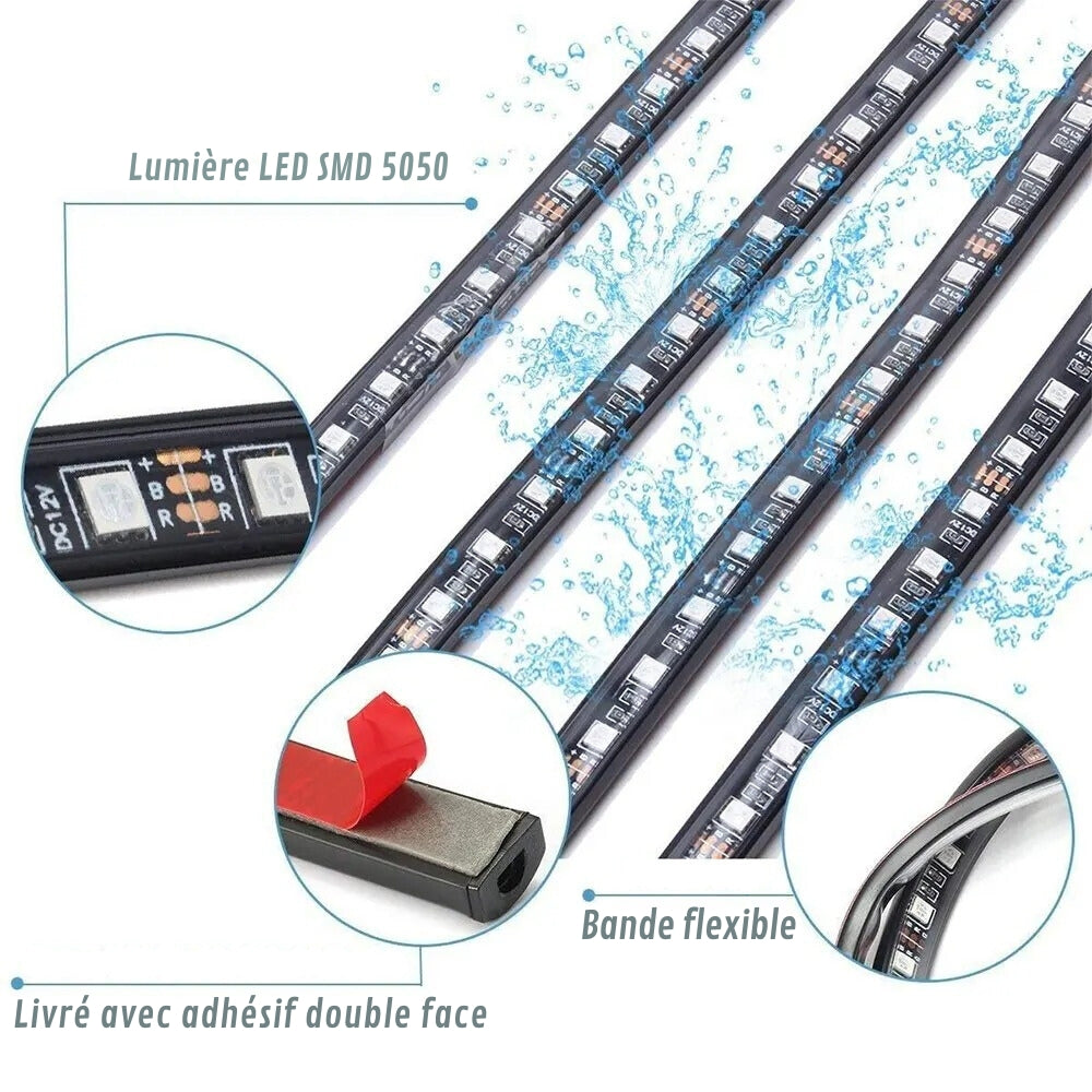 Futuristic Design Under-Car LED Lamp