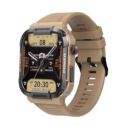 Waterproof MK66 Smartwatch with Elegant Design