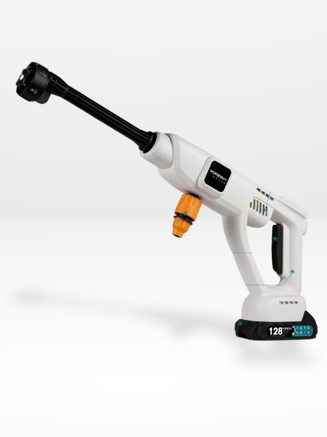 Professional 6 in 1 Portable High-Pressure Cleaner