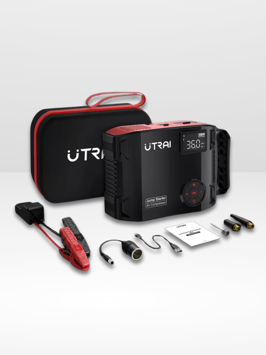 4-in-1 Compact and Practical Tire Inflator