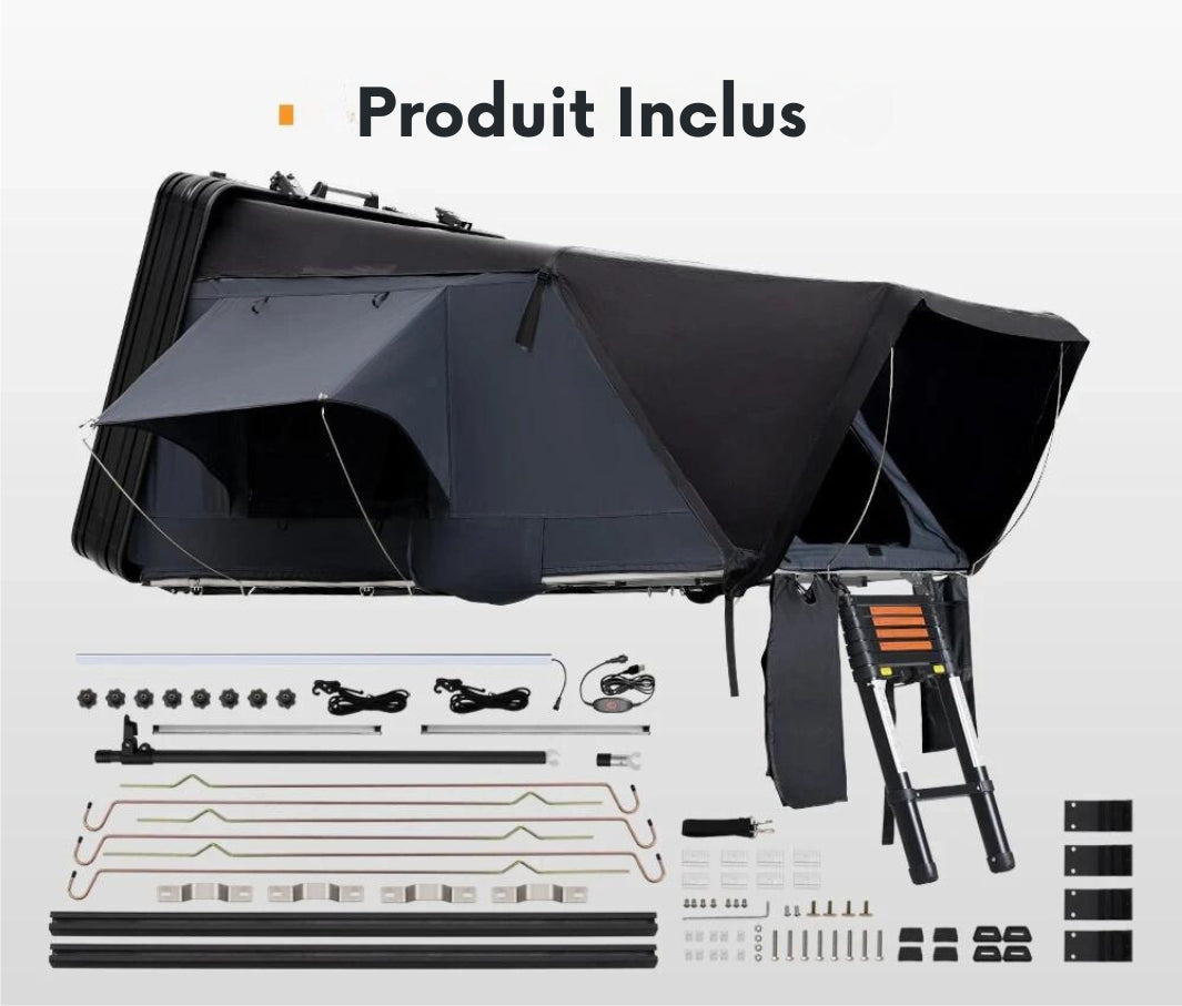 4-Person Roof Tent for Car Camping
