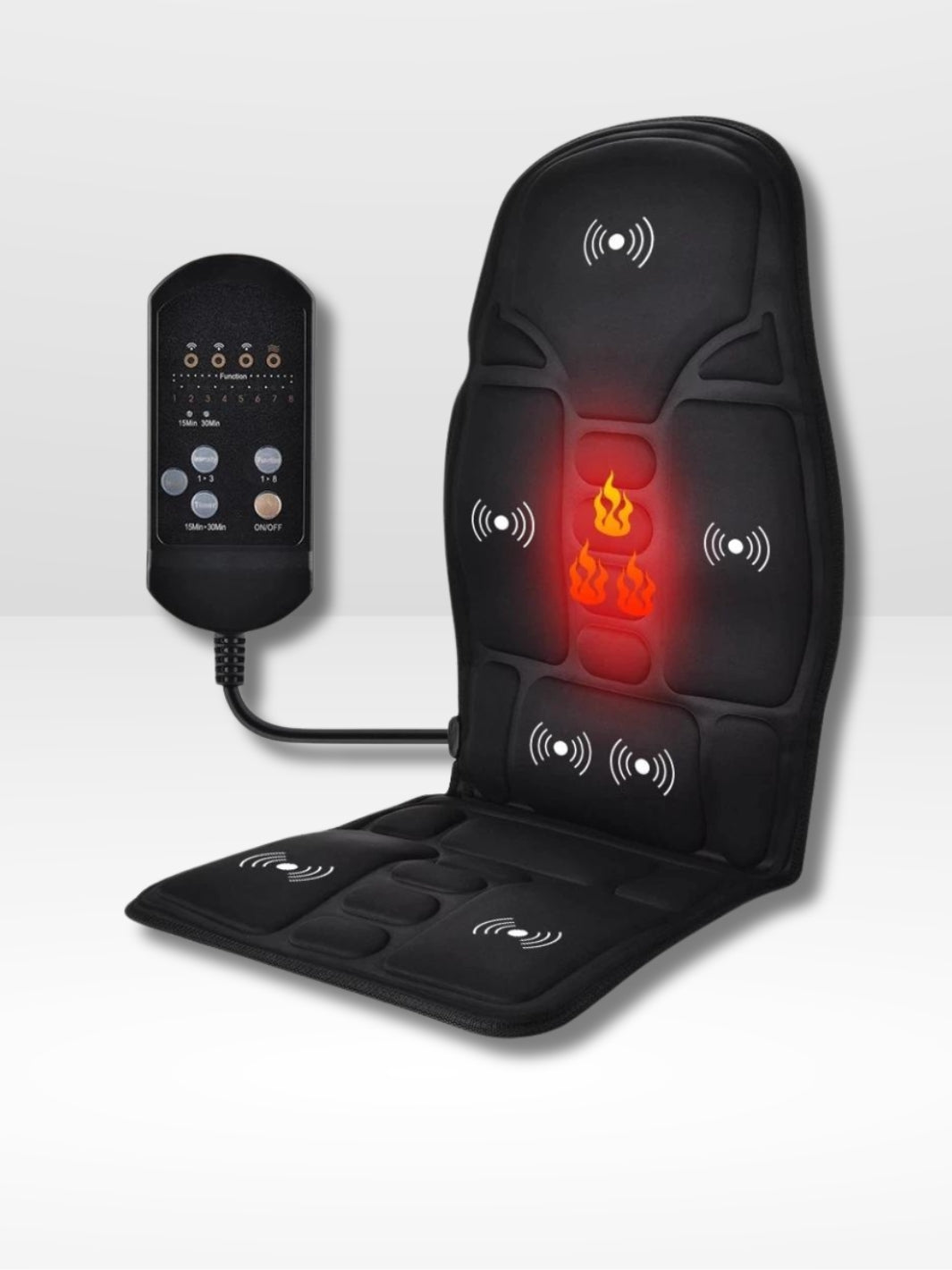 Heated Car Cushion with Massage Function